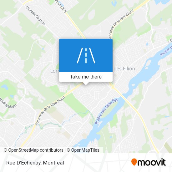 Rue D'Échenay map