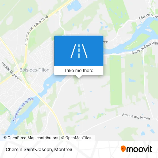 Chemin Saint-Joseph map