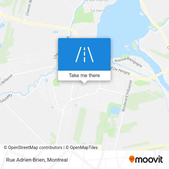 Rue Adrien-Brien map