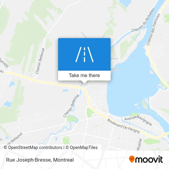 Rue Joseph-Bresse map