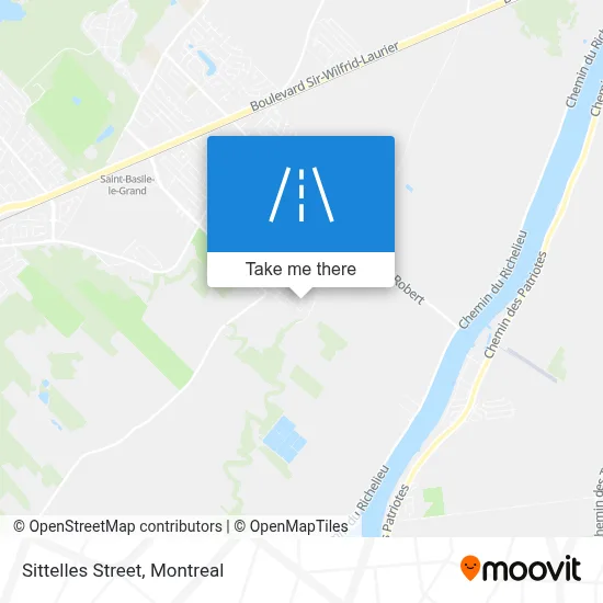 Rue Des Sittelles map