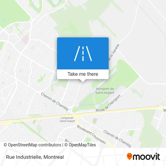 Rue Industrielle map