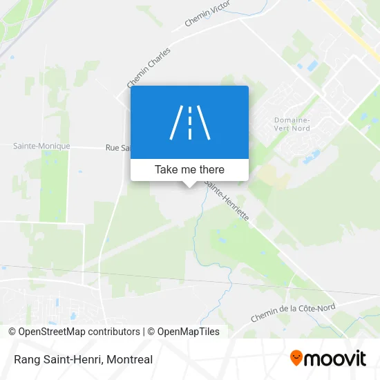 Rang Saint-Henri map