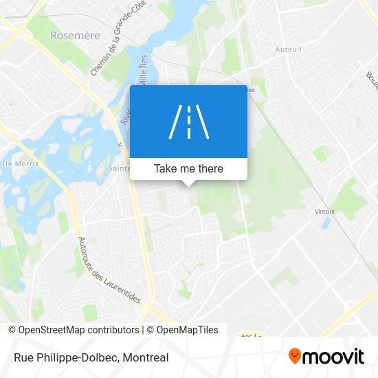 Rue Philippe-Dolbec map