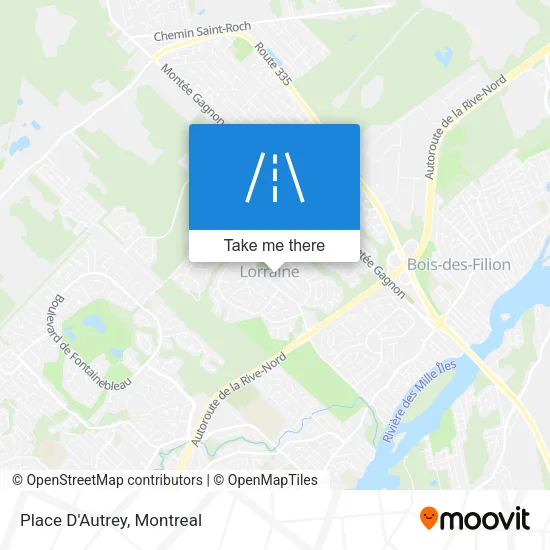Place D'Autrey map