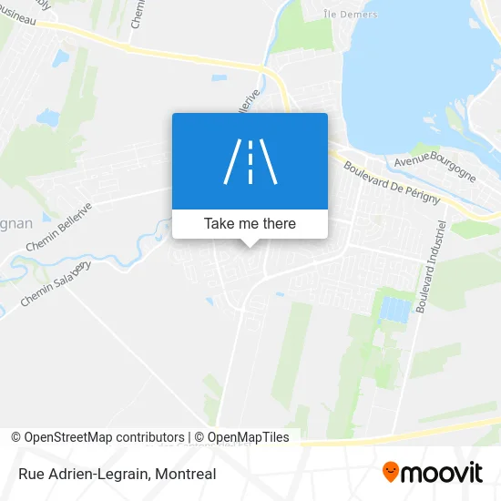 Rue Adrien-Legrain map