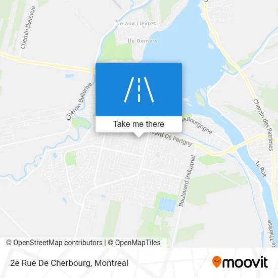 2e Rue De Cherbourg map