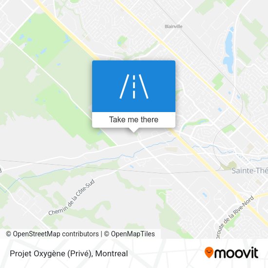 Projet Oxygène (Privé) map