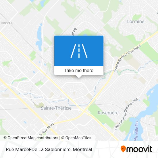 Rue Marcel-De La Sablonnière map