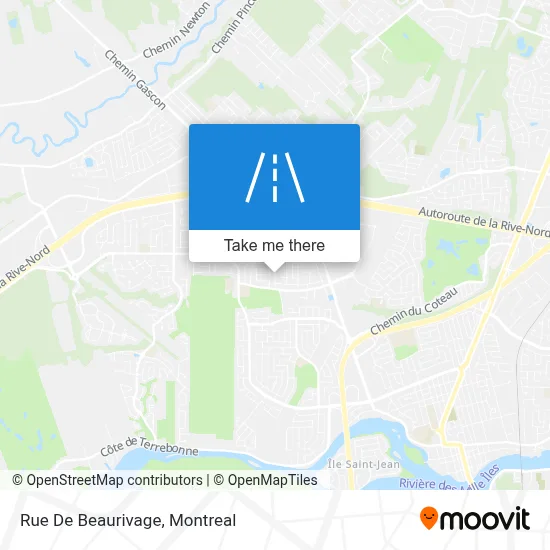 Rue De Beaurivage map