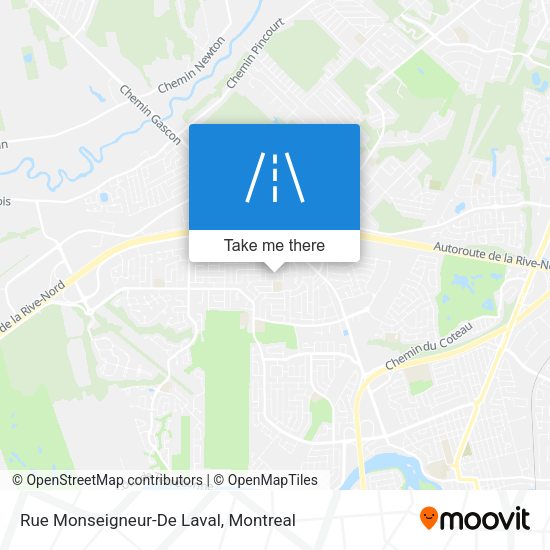 Rue Monseigneur-De Laval map