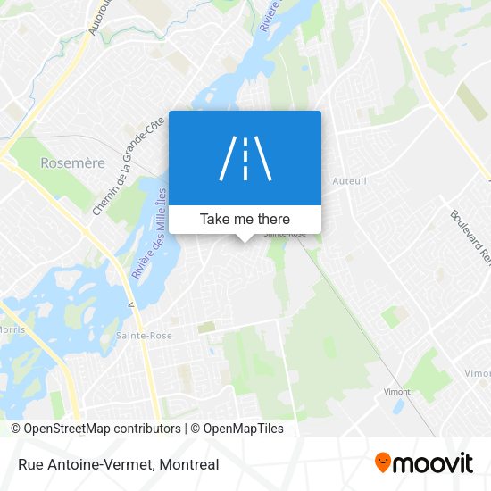 Rue Antoine-Vermet map