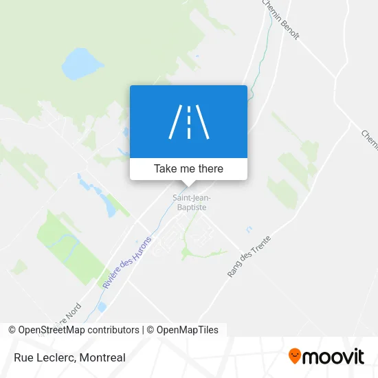 Rue Leclerc map