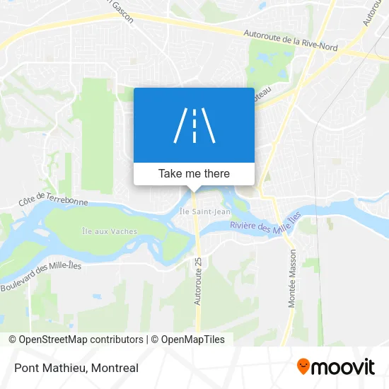 Pont Mathieu map
