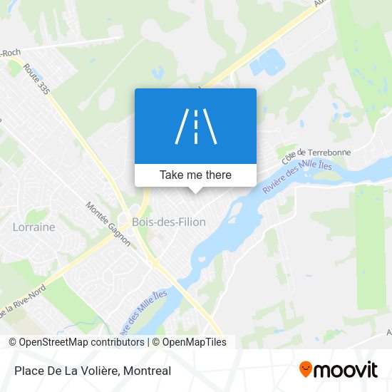 Place De La Volière map