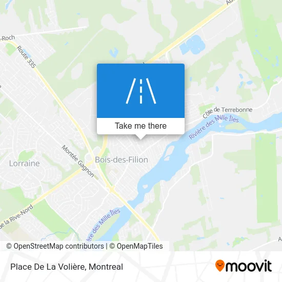 Place De La Volière map