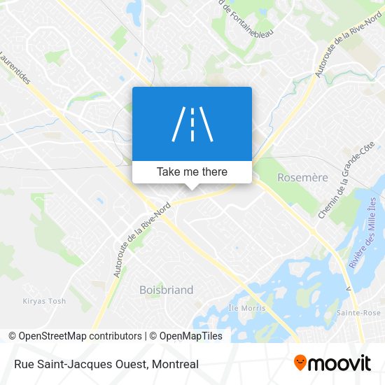 Rue Saint-Jacques Ouest map