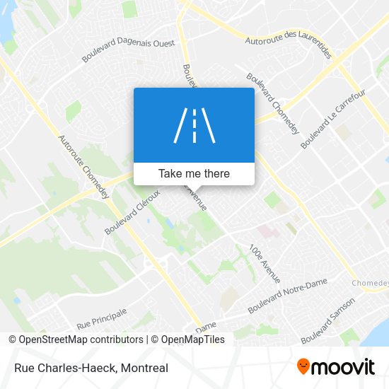 Rue Charles-Haeck map