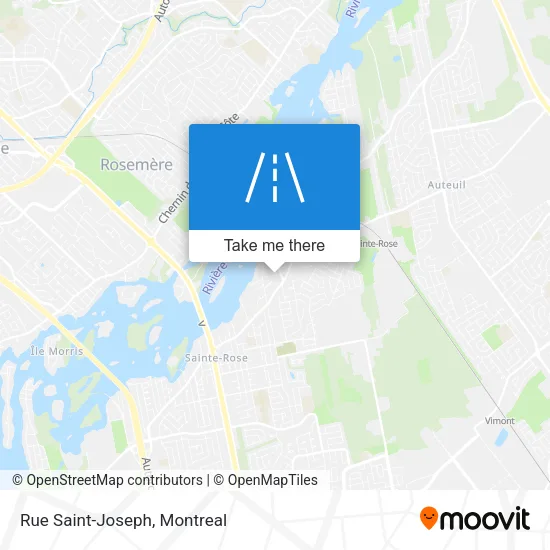 Rue Saint-Joseph map