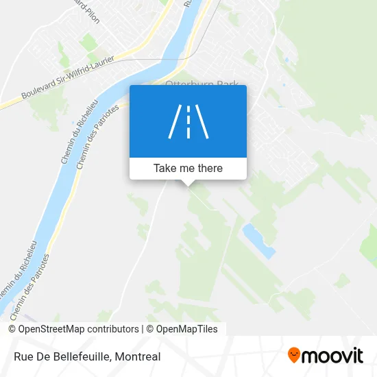 Rue De Bellefeuille map