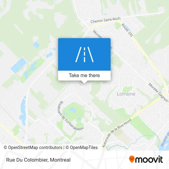 Rue Du Colombier map