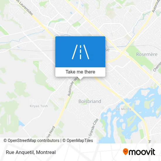 Rue Anquetil map