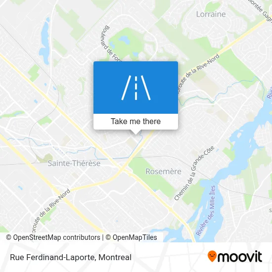 Rue Ferdinand-Laporte map