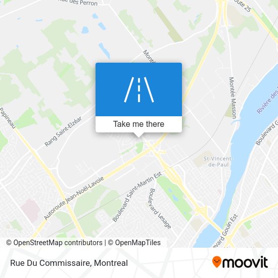 Rue Du Commissaire map