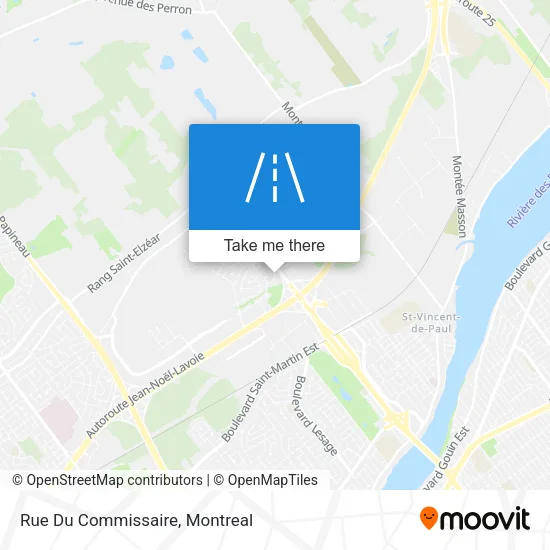 Rue Du Commissaire map