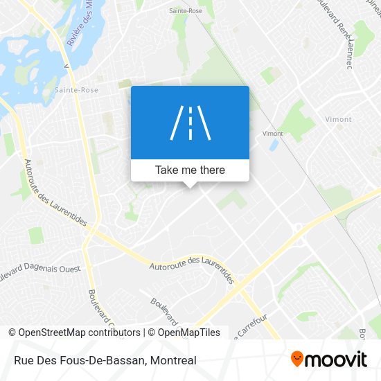 Rue Des Fous-De-Bassan map