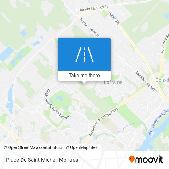 Place De Saint-Michel map