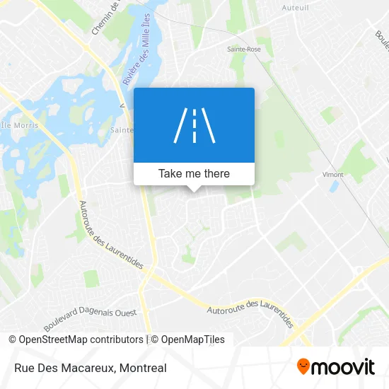 Rue Des Macareux map