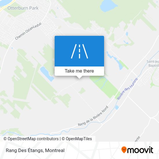 Rang Des Étangs map