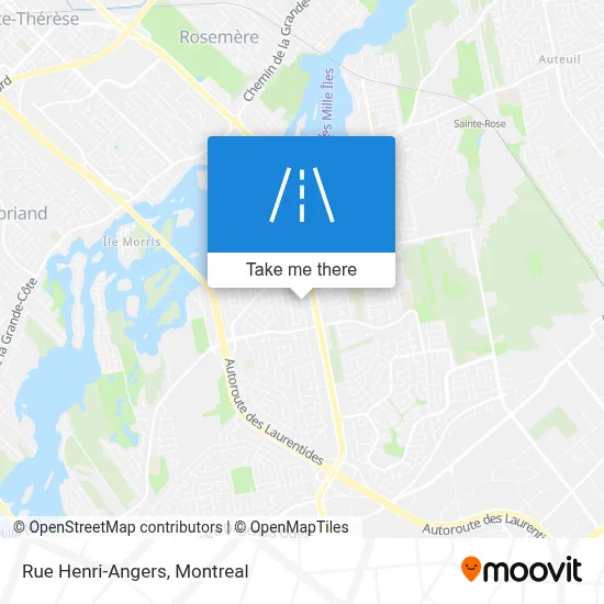 Rue Henri-Angers map