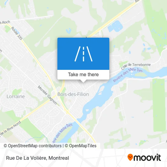 Rue De La Volière map