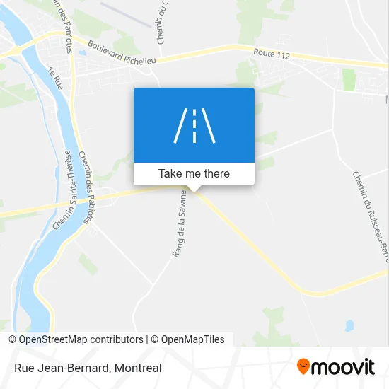 Rue Jean-Bernard map