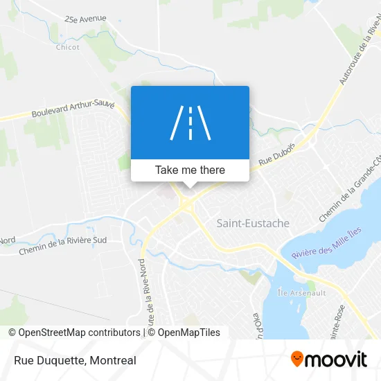 Rue Duquette map