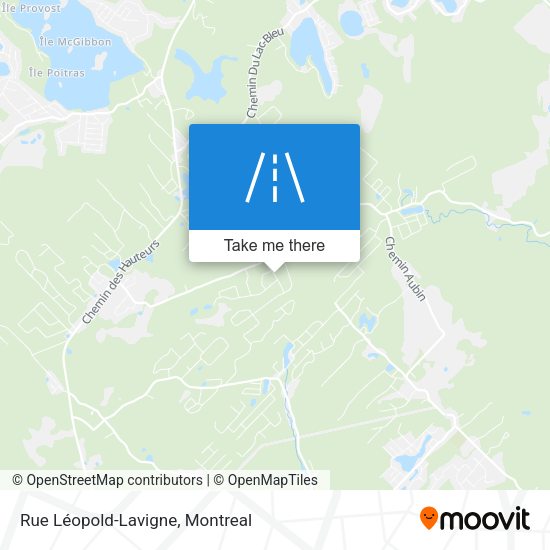 Rue Léopold-Lavigne map