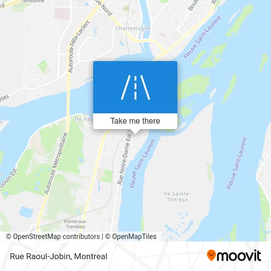 Rue Raoul-Jobin map