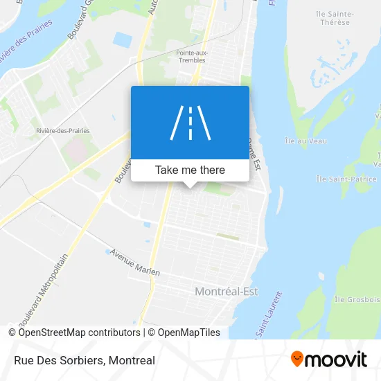 Rue Des Sorbiers map