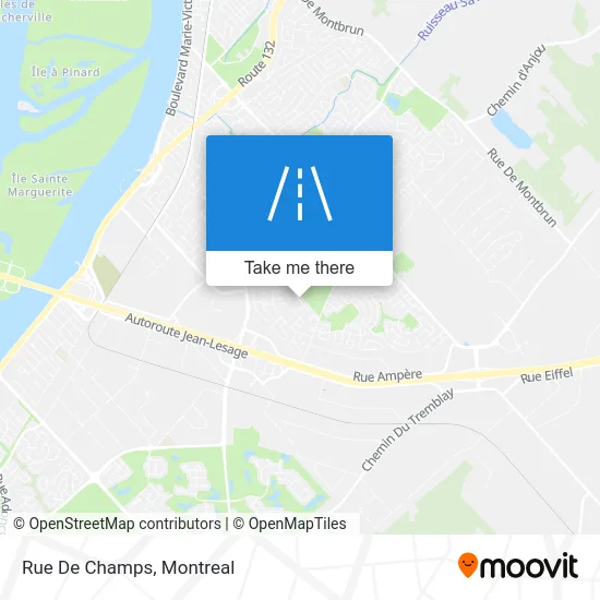 Rue De Champs map