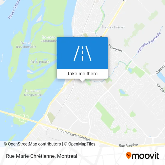 Rue Marie-Chrétienne map