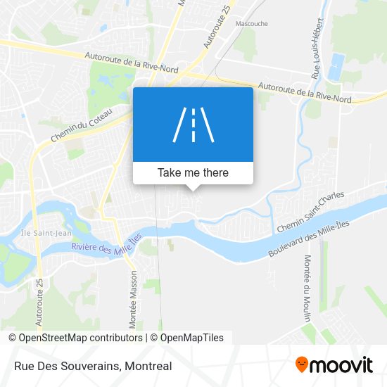 Rue Des Souverains map