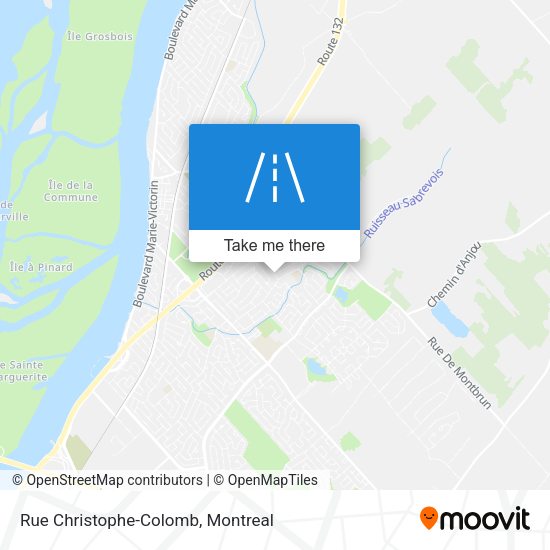 Rue Christophe-Colomb map