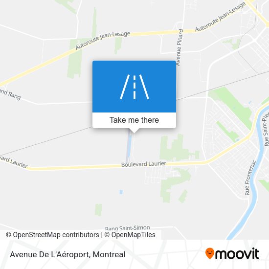 Avenue De L'Aéroport map