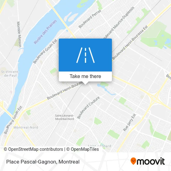 Place Pascal-Gagnon map