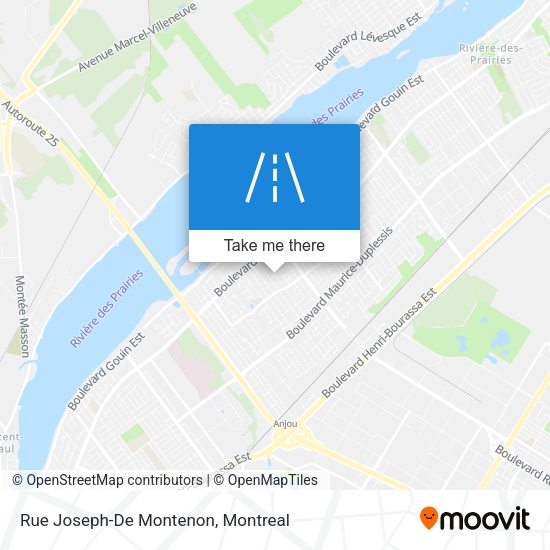Rue Joseph-De Montenon map