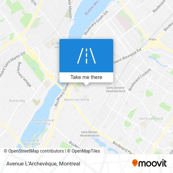 Avenue L'Archevêque map
