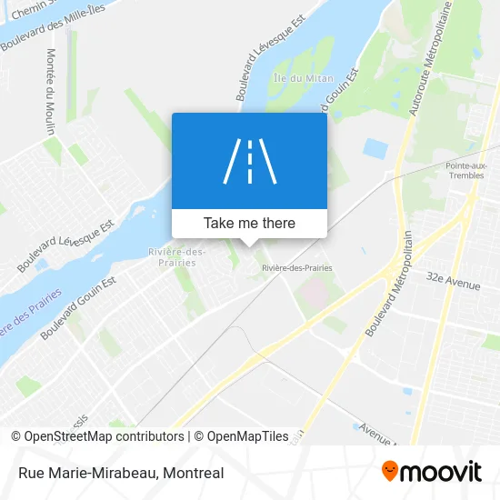 Rue Marie-Mirabeau map