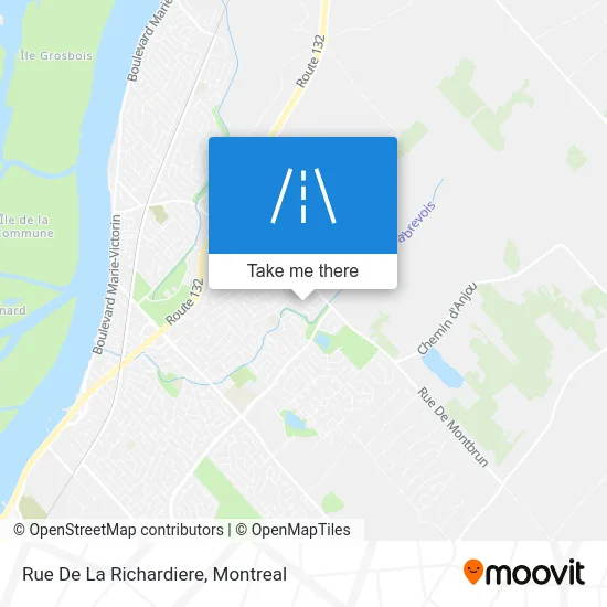 Rue De La Richardiere map